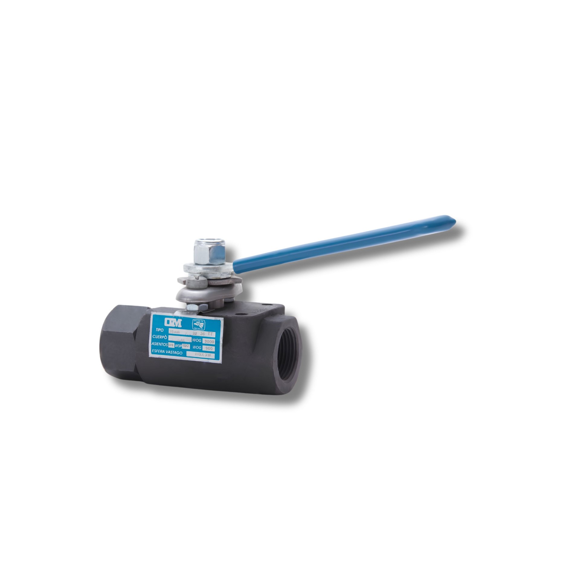 Válvula de Bola – Extremos Roscados NPS – 1/2″