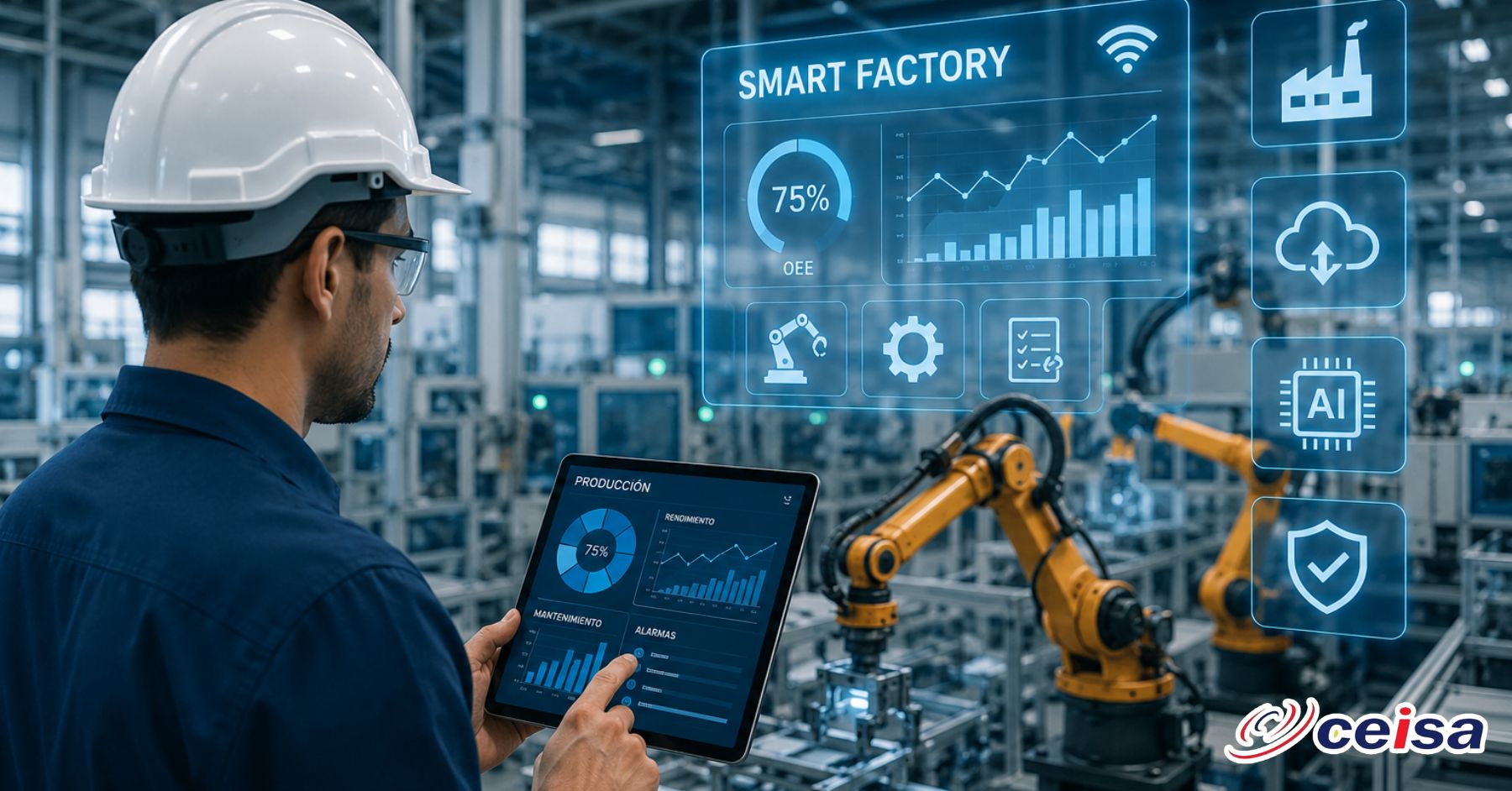 Así funcionan las Smart Factories